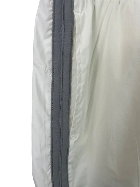 Traj3ctory Lightweight White Shorts With Gray Trim Elastic Waistband Womens XL - Picture 4 of 10